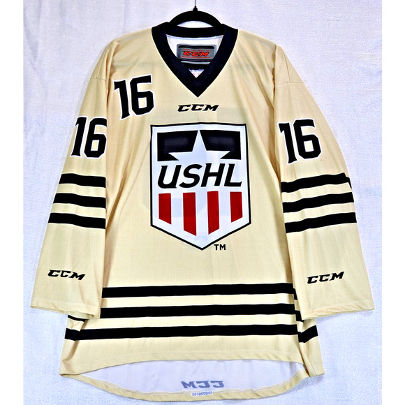CCM Other - USHL Vintage United States Hockey League #16 Ice Hockey CCM Jersey Size Large